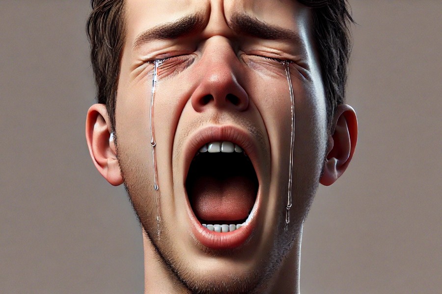 چرا هنگام خمیازه کشیدن چشمانتان اشک میریزد؟