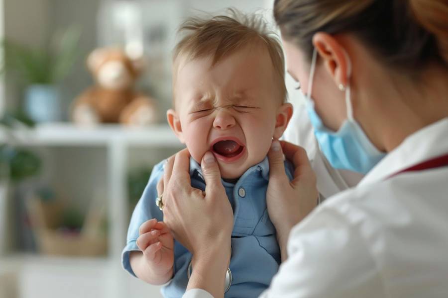 علت گلو درد نوزادان چه چیزهایی میتواند باشد؟